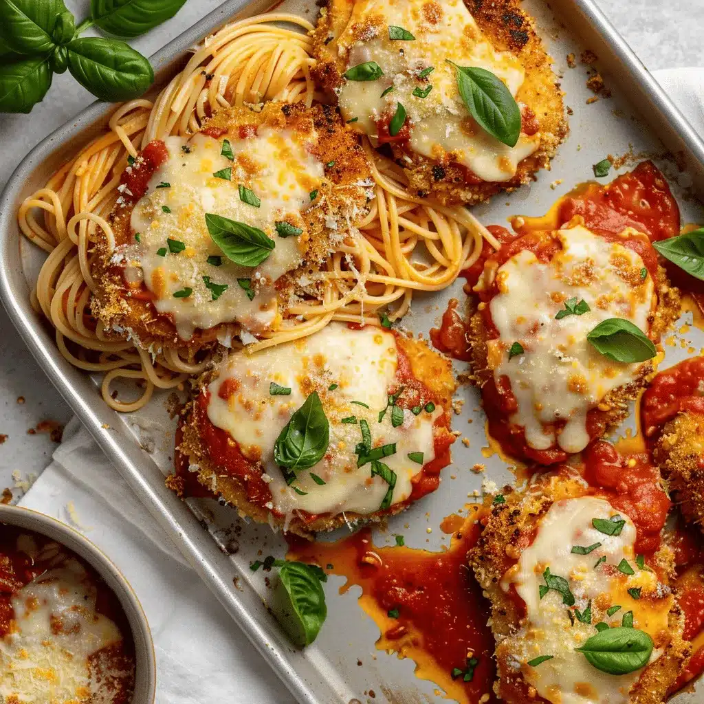 baked chicken Parmesan preparation steps