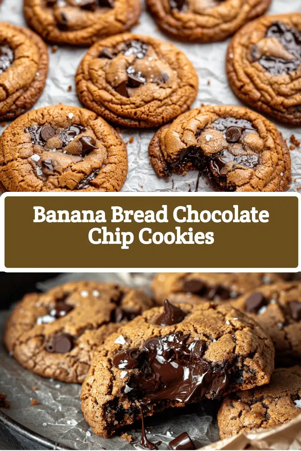 banana bread chocolate chip cookies recipe