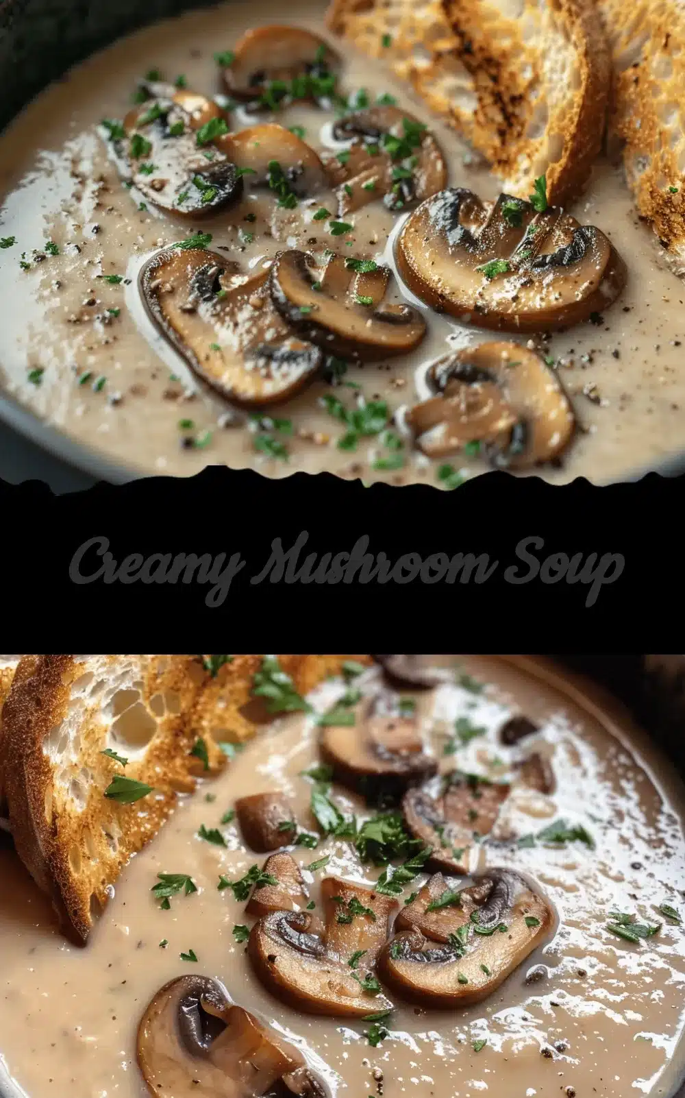 creamy mushroom soup recipe
