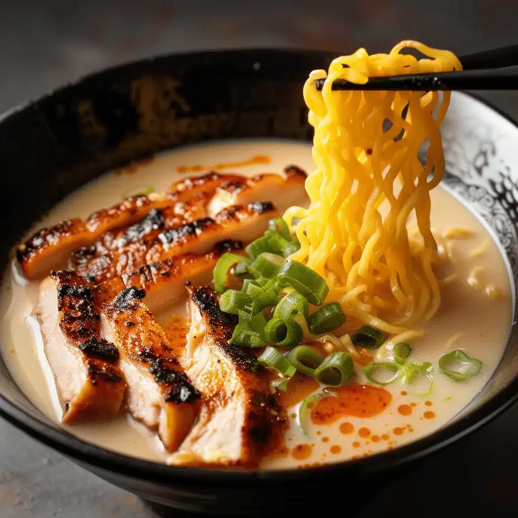 fiery chicken ramen preparation steps
