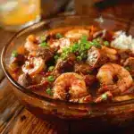 Louisiana seafood gumbo - featured image