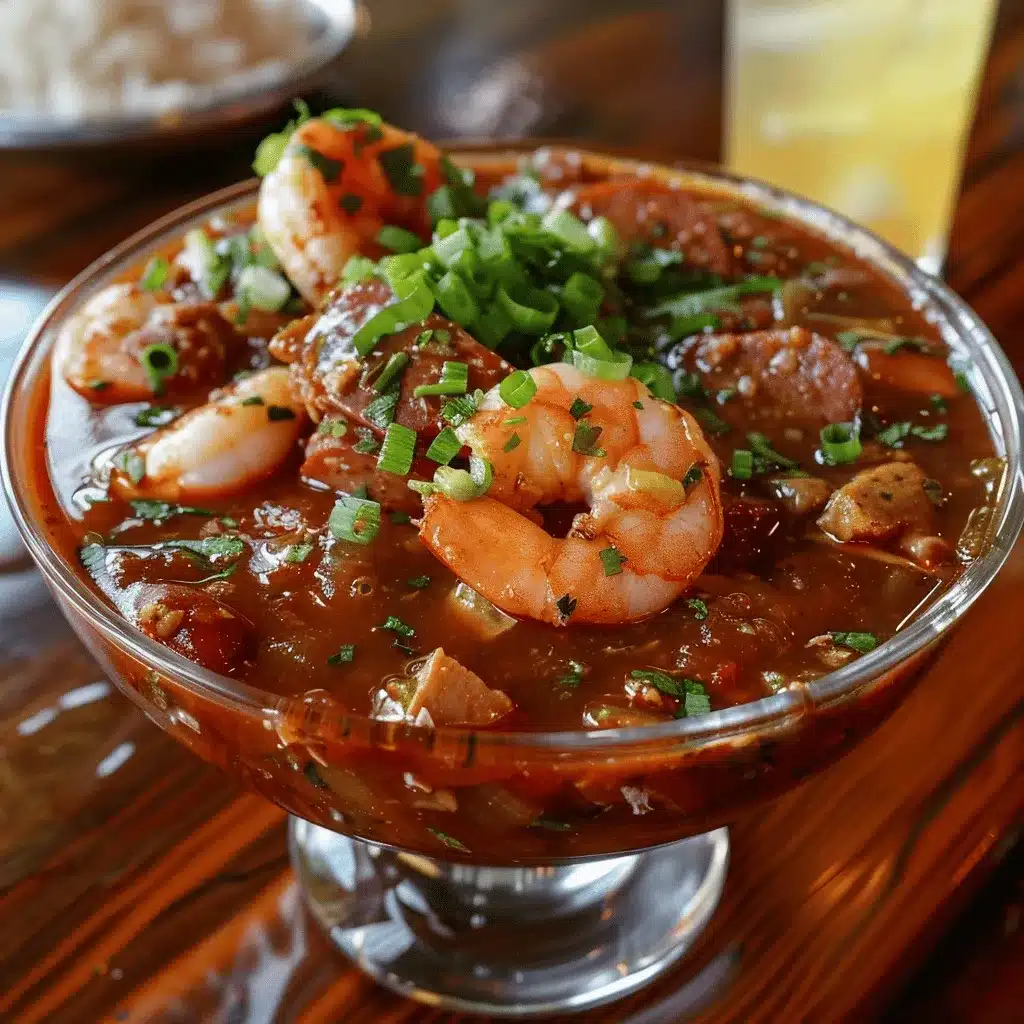 Louisiana seafood gumbo preparation steps