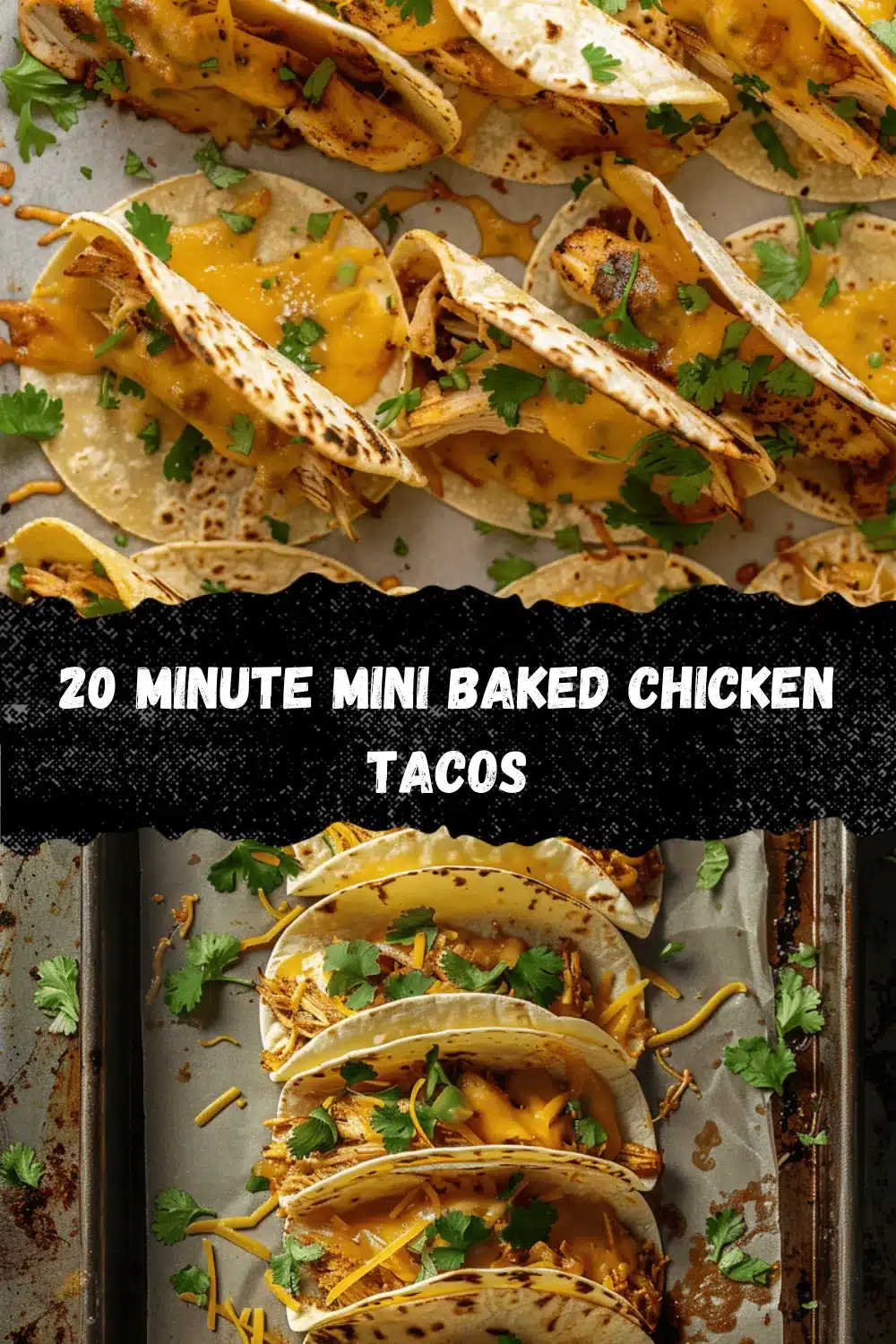 mini baked chicken tacos recipe