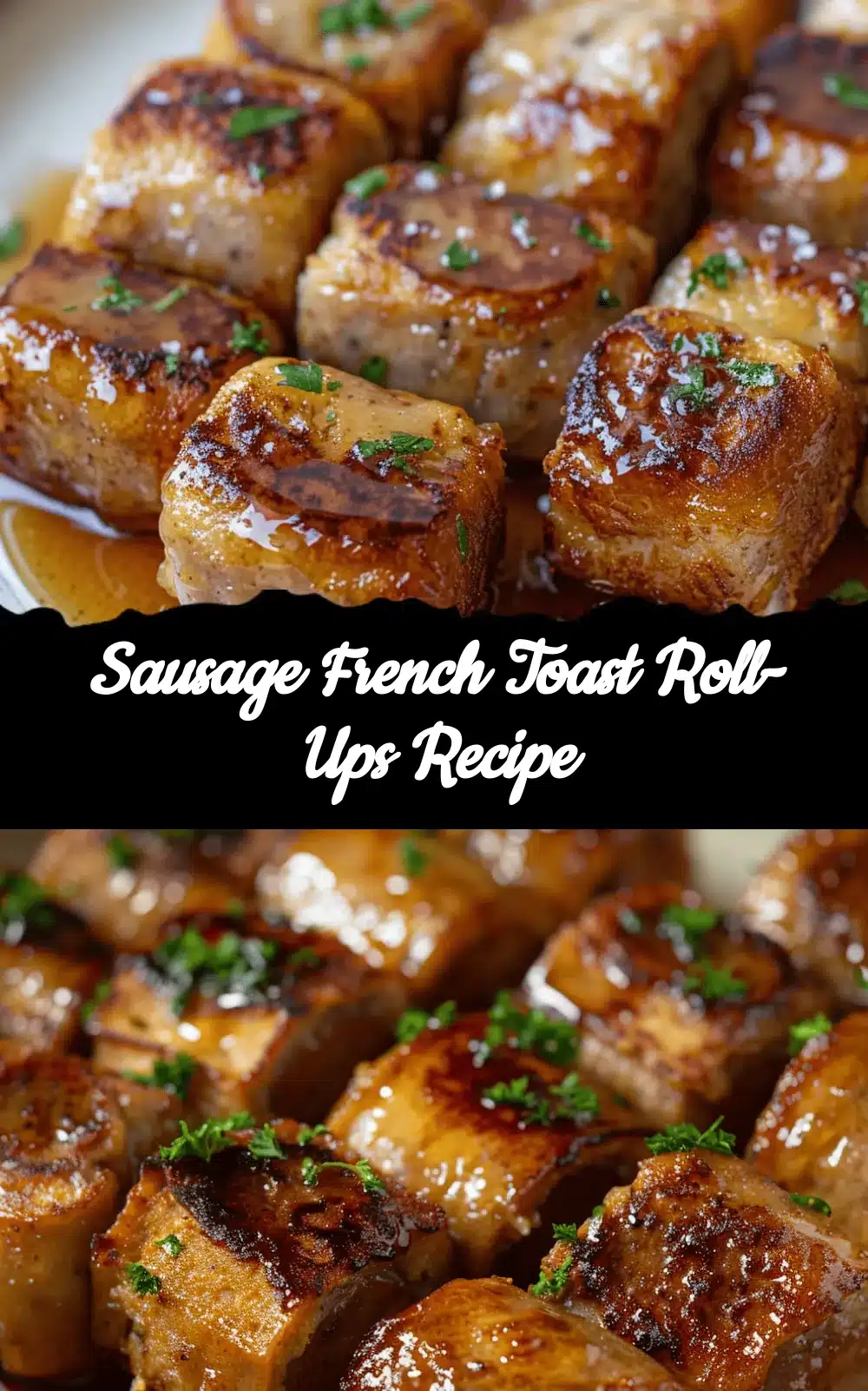 sausage French toast roll-ups recipe