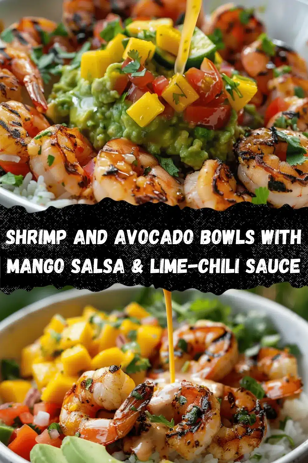 shrimp and avocado bowls recipe