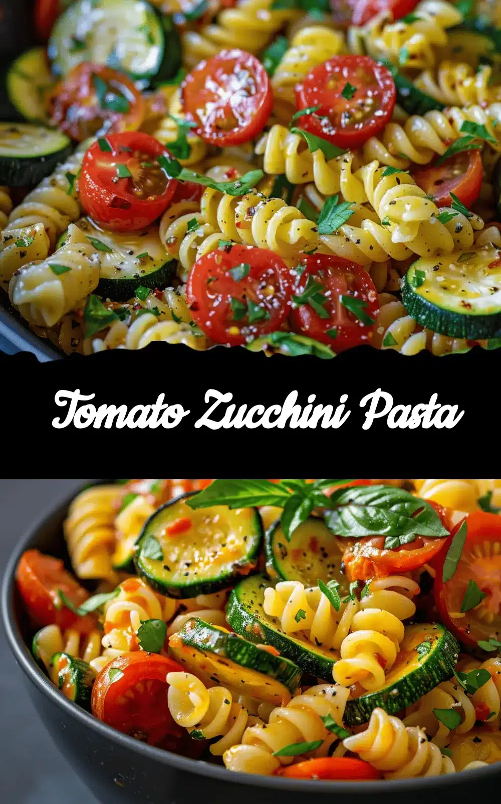 tomato zucchini pasta recipe